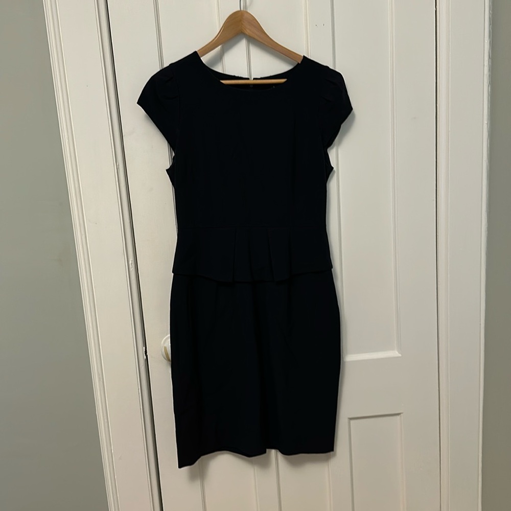 Jcrew peplum work dress
